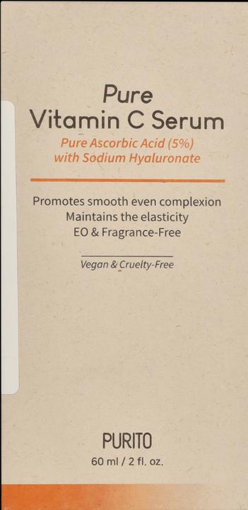 Image du produit Purito Vitamine C pure (60 ml)