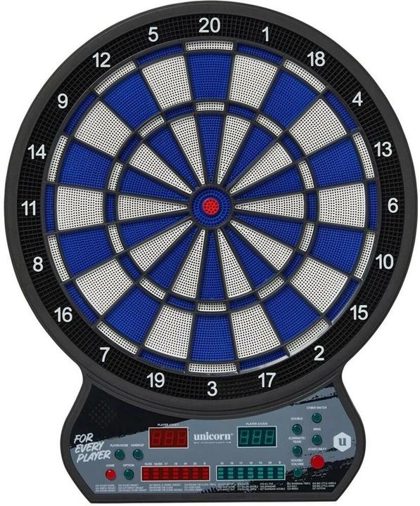 Actual product image Unicorn Elektronische LED Dartscheibe inkl. 6 Pfeile