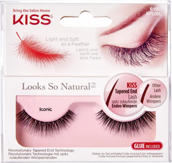 KISS Look So Natural Lashes - Iconic (Künstliche Wimpern)
