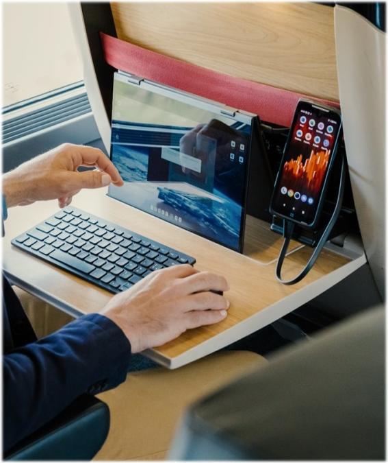 Actual product image Crosscall CORE-T5 (4G, 8", 64 GB, Black)