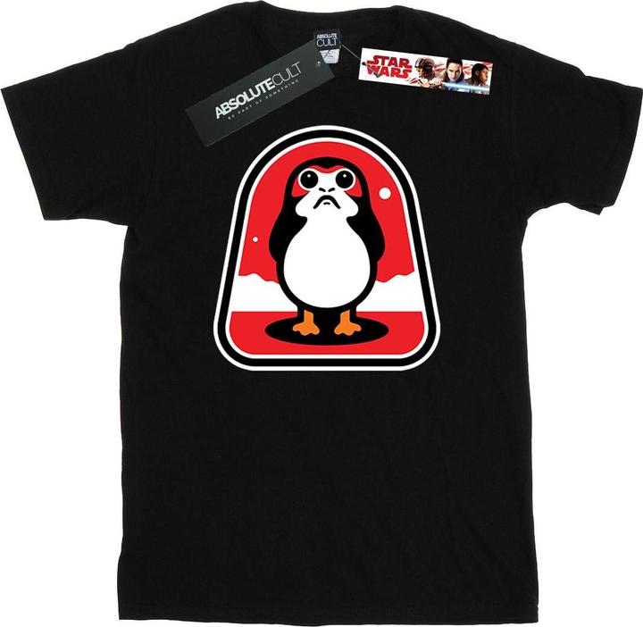 Immagine prodotto Star Wars The Last Jedi Porgs Badge Maglietta Uomo (L)
