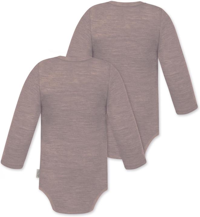 Actual product image Normani 2-pack baby merino long-sleeved body "Tuai" - 9397 (62)