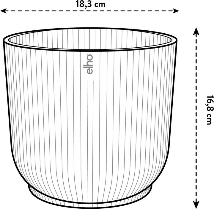 Image du produit Elho Pliage des vibrations (18.35 cm)