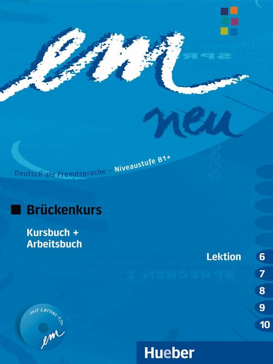 Actual product image em neu 2008 Brückenkurs Kursbuch, Arbeitsbuch, Lektion 6 -1 (German, Susanne Swallow, 2012)