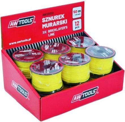 Produktbild Awtools SZNUREK MURARSKI 100m / 1,5mm 12szt. (M)