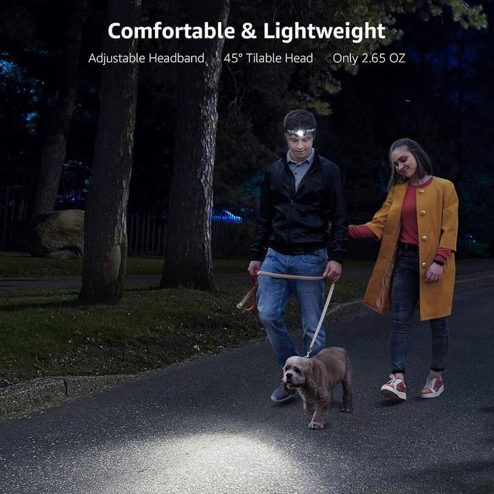 Produktbild Lepro LED-Stirnlampe Pack à 2 Stück (300 lm)