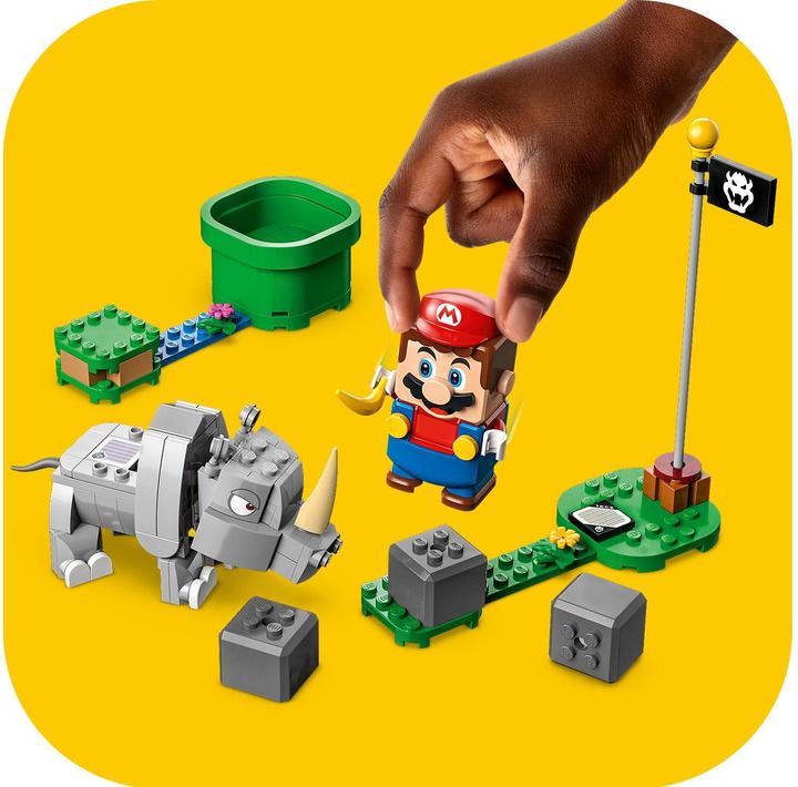 Produktbild LEGO Rambi das Rhino - Erweiterungsset (71420, LEGO Super Mario)