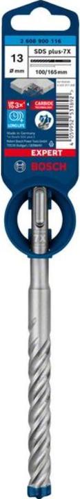 Actual product image Bosch Professional Zubehör EXPERT SDS plus-7X hammer drill, 13 x 100 x 165 mm (13 millimetres)