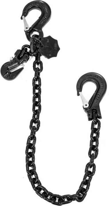 Actual product image Safetex Sling chain EN818-4 with shortening hook 1m WLL2000kg