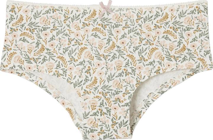 Image du produit Vertbaudet 7er-Pack Mädchen Shortys ADORABLE, Bio-Baumwolle (98, paquet de 7)