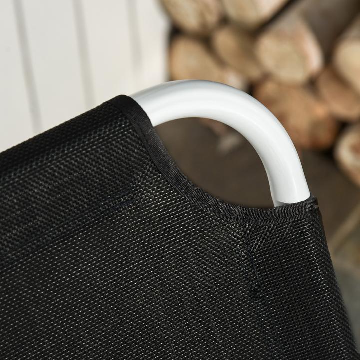 Immagine prodotto Outsunny Lettino prendisole con schienale regolabile (160 cm)