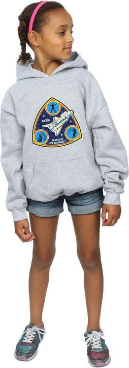 Actual product image Nasa Girls Classic Spacelab Life Science Hoodie (116)