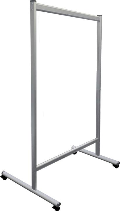 Produktbild Franken Trennwand Mobil Acryl (120 x 180 cm)