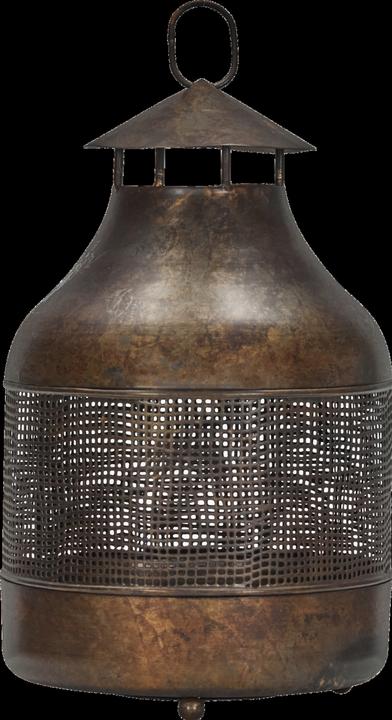 Actual product image House Doctor Lantern, HDNett, antique brown (27 x 17 cm, 1 x)