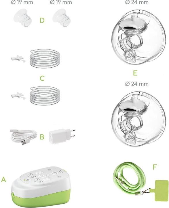 Immagine prodotto Ardo Alyssa Hands-Free, microinfusore portatile e a mani libere