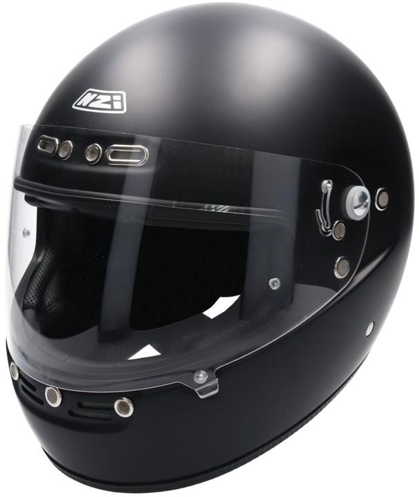 NZI Helmets NZI STREET TRACK 2 Integralhelm matt schwarz XL (XL)
