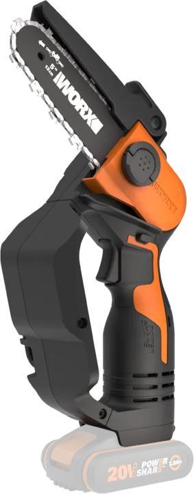 Productafbeelding Worx WG 324E.9 20V accu bosmaaier zonder accu en lader (Accu kettingzaag)