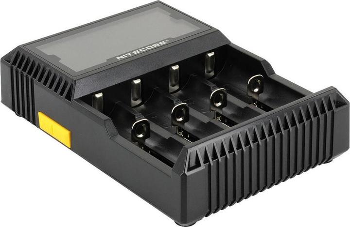 Actual product image Nitecore Digicharger D4EU - EU version (1 pcs., RCR123A, AA, AAA, C, Chargers without battery)
