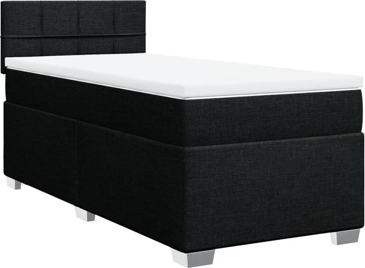 Immagine prodotto VidaXL Bo x letto a molle con materasso 90 x 200 cm in tessuto (90 x 200 cm, 90 x 200 cm)