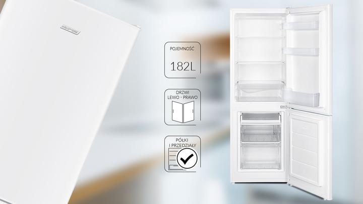 Produktbild MPM Kühl-Gefrier-Kombination MPM-182-KB-38W (weiss) (182 l)
