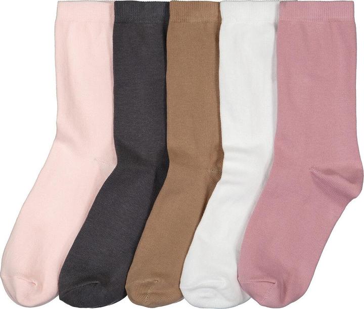 Image du produit La Redoute Collections Lot de 5 chaussettes unies (Pack de 5, 35, 37)