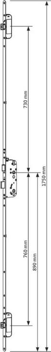 Actual product image G-U Safety push-in closures GU-SECURY Automatic (Profile cylinder)