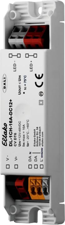 Produktbild Eltako DL-1CH-16A-DC12+ LED-Dimmer 1-Kanal Einbau, Zwischendeckenmontage