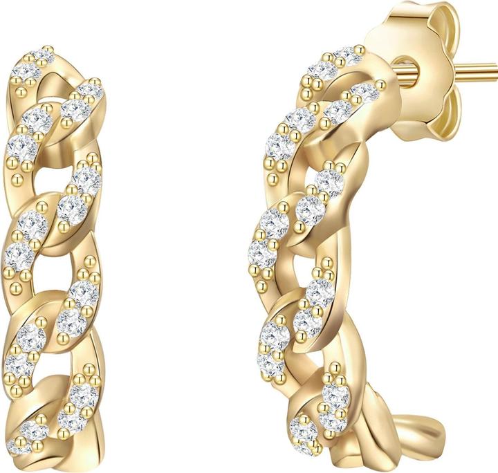 Image du produit Glanzstücke München Femmes argent sterling zirconium or jaune - 28399 (Argent Sterling)