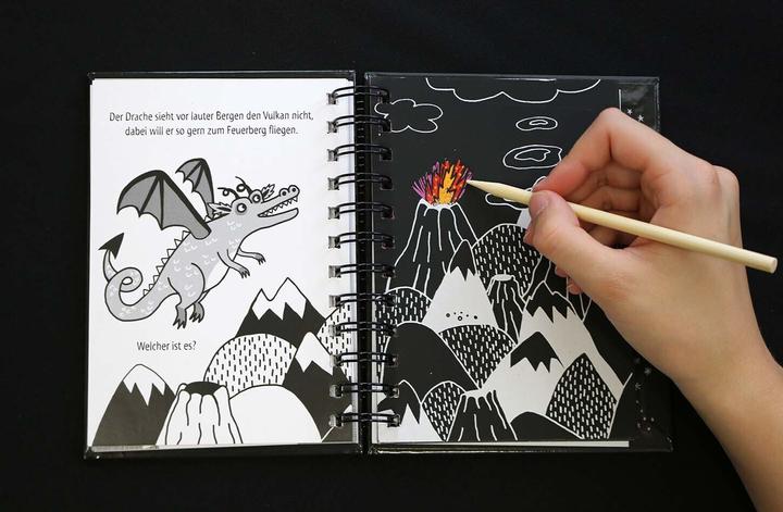 Immagine prodotto Kreativ-Kratzel Pocket Art: Fantasy (Tedesco, Eleanor Summer, 2017)