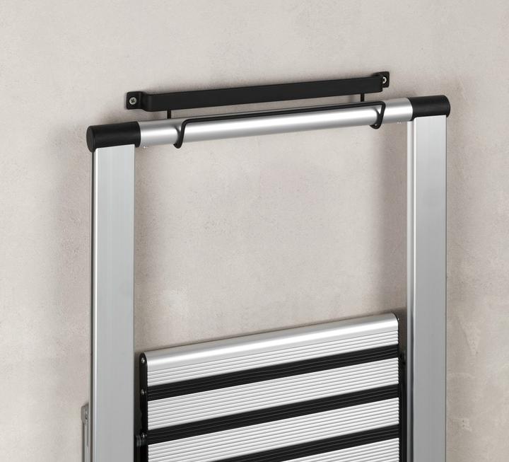 Produktbild Wenko Klapptritt silber 3 Stufen, H: 119,0 cm (Klapptritt, 44 cm)