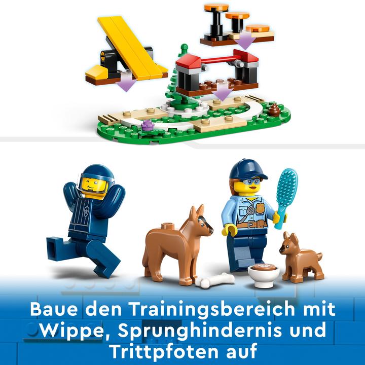 Produktbild LEGO Mobiles Polizeihunde-Training (60369, LEGO City)