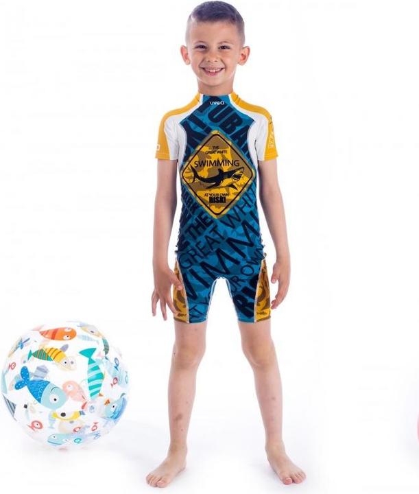 Actual product image Uvea Kids UPF 0 Swimsuit Manly Scareme (92, 94, 96, 98, 95 A)
