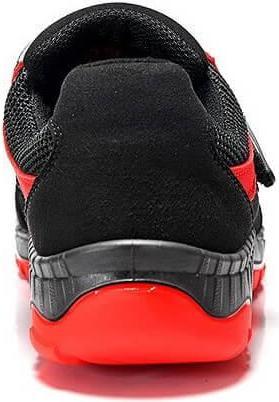 Actual product image Elten Shoes Lonny Red Easy ESD S1P, black / red 42 (S1P, 42)
