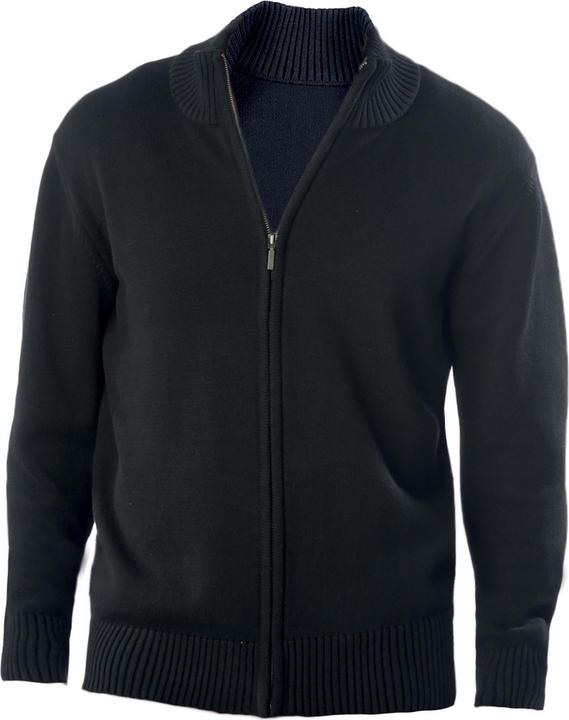 Kariban Strickjacke mit Reissverschluss
