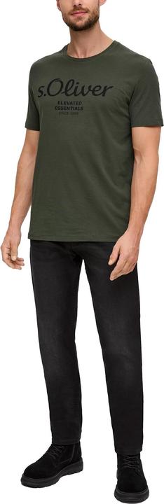 Actual product image S.Oliver T-Shirt Casual Bequem sitzend Logo T-Shirt (XL)
