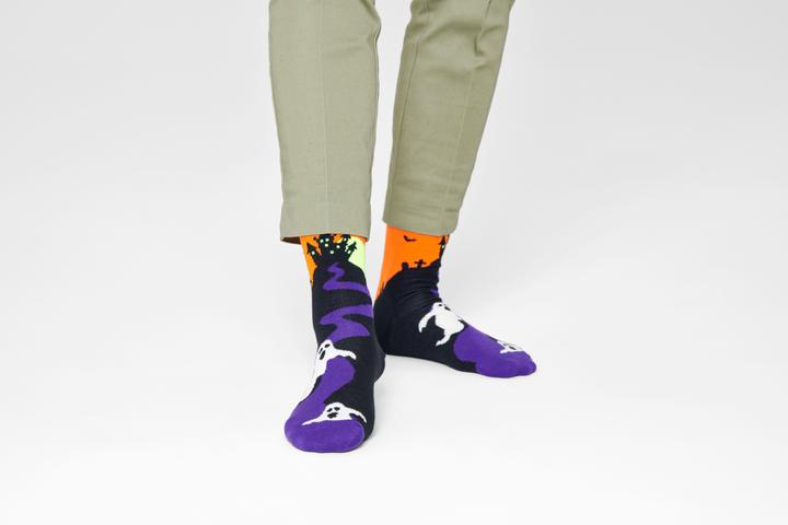 Actual product image Happy Socks Halloween Ghost (Single pack, 41 - 46)