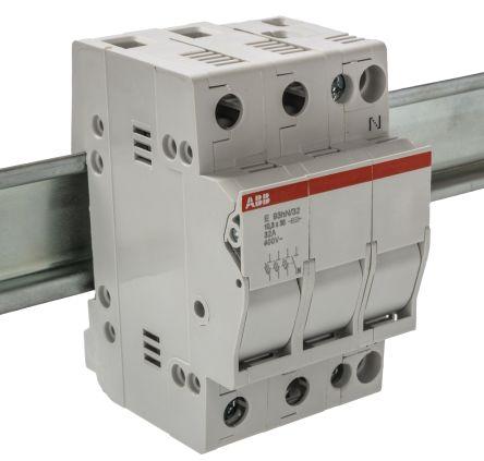 ABB Fuse holder, 3+N pole, 32A for 2CSM204743R1801 (Micro fuse, 32 A)