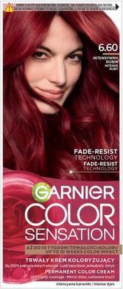 Actual product image Garnier Color Sensation Creme farba do włosów 6.60 Intensywny Rubin (6.60 Intensywny Ruby)