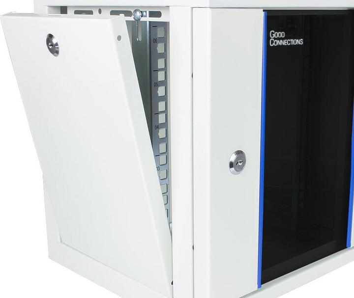 Image du produit Alcasa GC-R0101 Rack 9U Étagère montée au mur (9 HE, Rack 10 pouces)