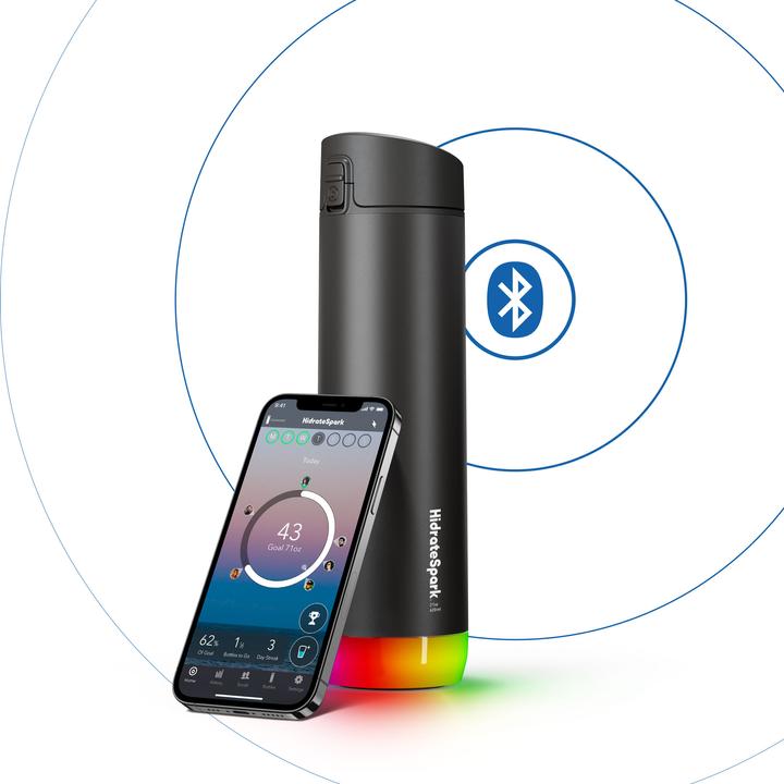 Produktbild HidrateSpark 2 - 21oz Chug - Black