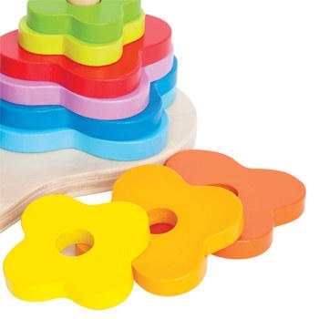 Produktbild Hape Regenbogen-Steckspiel 19tlg. FSC