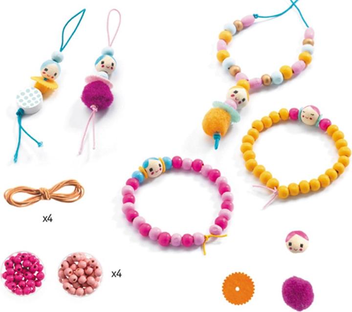 Actual product image Djeco Beads and figures