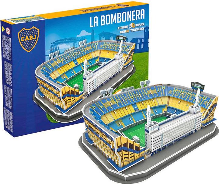 Puzzle 3D du stade de Boca Juniors La Bombonera (74 pièces)