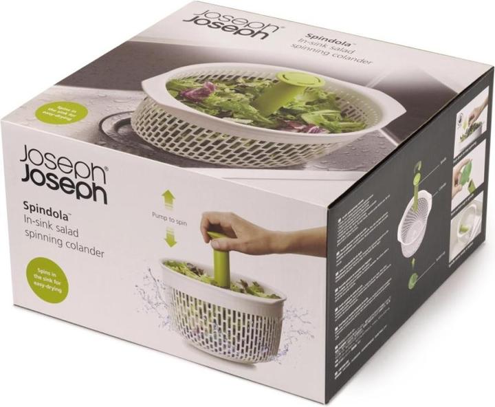 Actual product image Joseph Joseph Spindola Salat-Schleudersieb für die Spüle (22.60 cm)