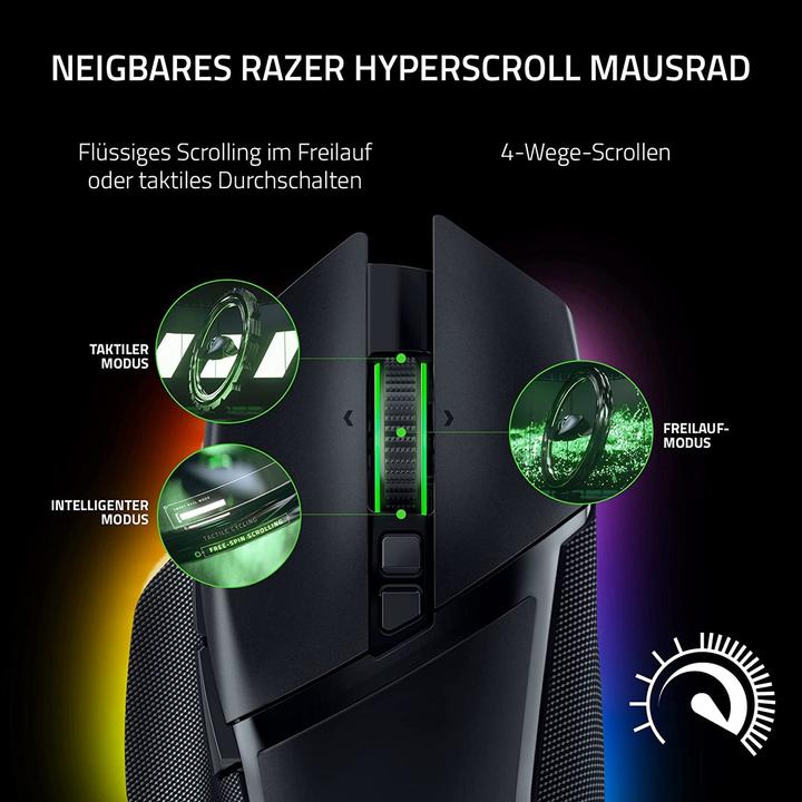Actual product image Razer Basilisk V3 Pro (Wireless, Cable)