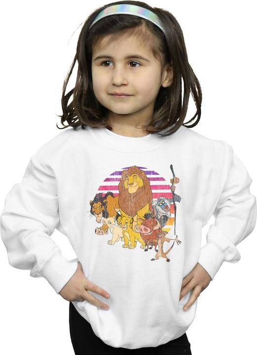 Actual product image Disney Girls The Lion King Pride Family Sweatshirt (116)