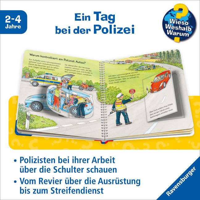 Immagine prodotto Ravensburger Was macht der Polizist? (Tedesco, Andrea Erne, Macellaio Wolfgang, 2018)