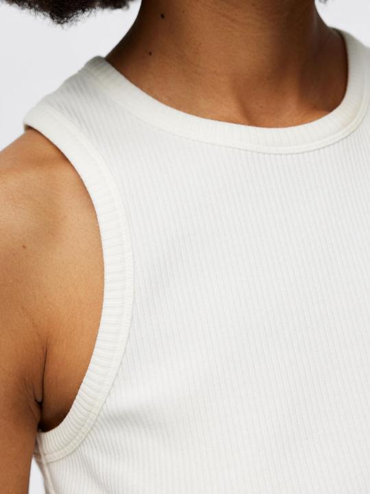 Actual product image Selected Femme Ribbed tank top (XL)