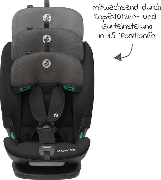 Actual product image Maxi-Cosi MC Titan Plus I-Size Auth.Blac (Child seat, ECE R129/i-Size Standard)
