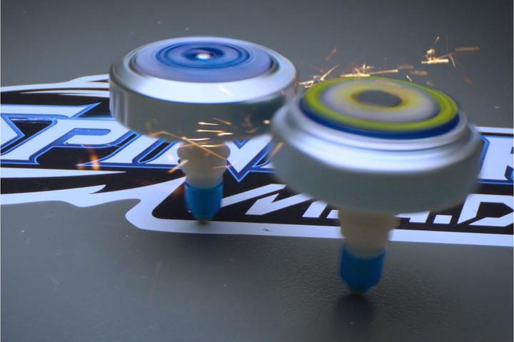 Actual product image Silverlit Spinner Mad Deluxe Battle